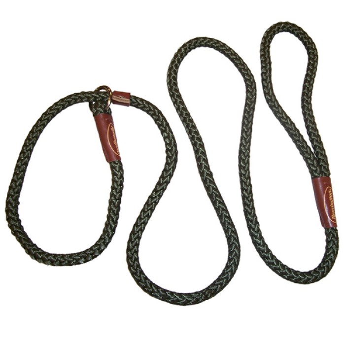 Remington Rope Нашийник-повідець ривковий, круглий, 1смХ1, 8м, зелений.
